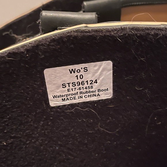 Womens Size 10 Sperry Rain Boots - Picture 2 of 3